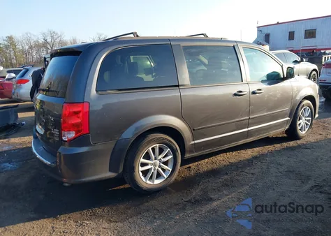 2015 Dodge Grand Caravan Sxt из США, поврежденный, VIN 2C4RDGCG2FR579598